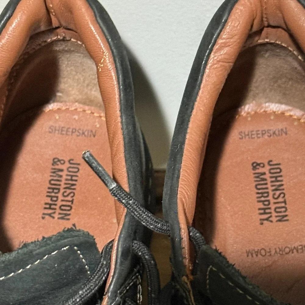 Johnston‎ & Murphy XC4 Rutledge Sheepskin Leather Boots 11.5M A34